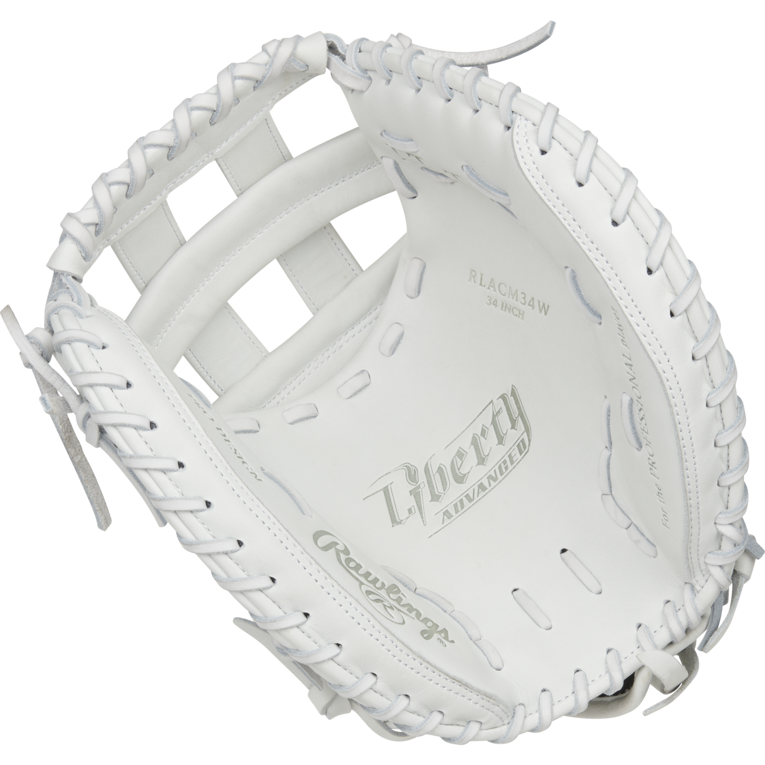 Rawlings RLACM34W Baseball Catcher Mitt 34 Inch | Left Hand Catch