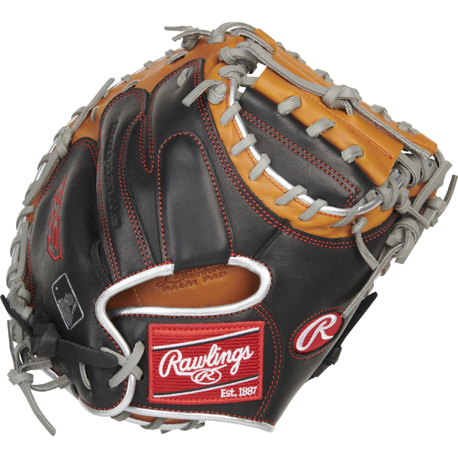 Rawlings R9CMU-23BT All-Leather R9 ContoUR Catcher´s Mitt Youth 32 Inch | Left Hand Catch