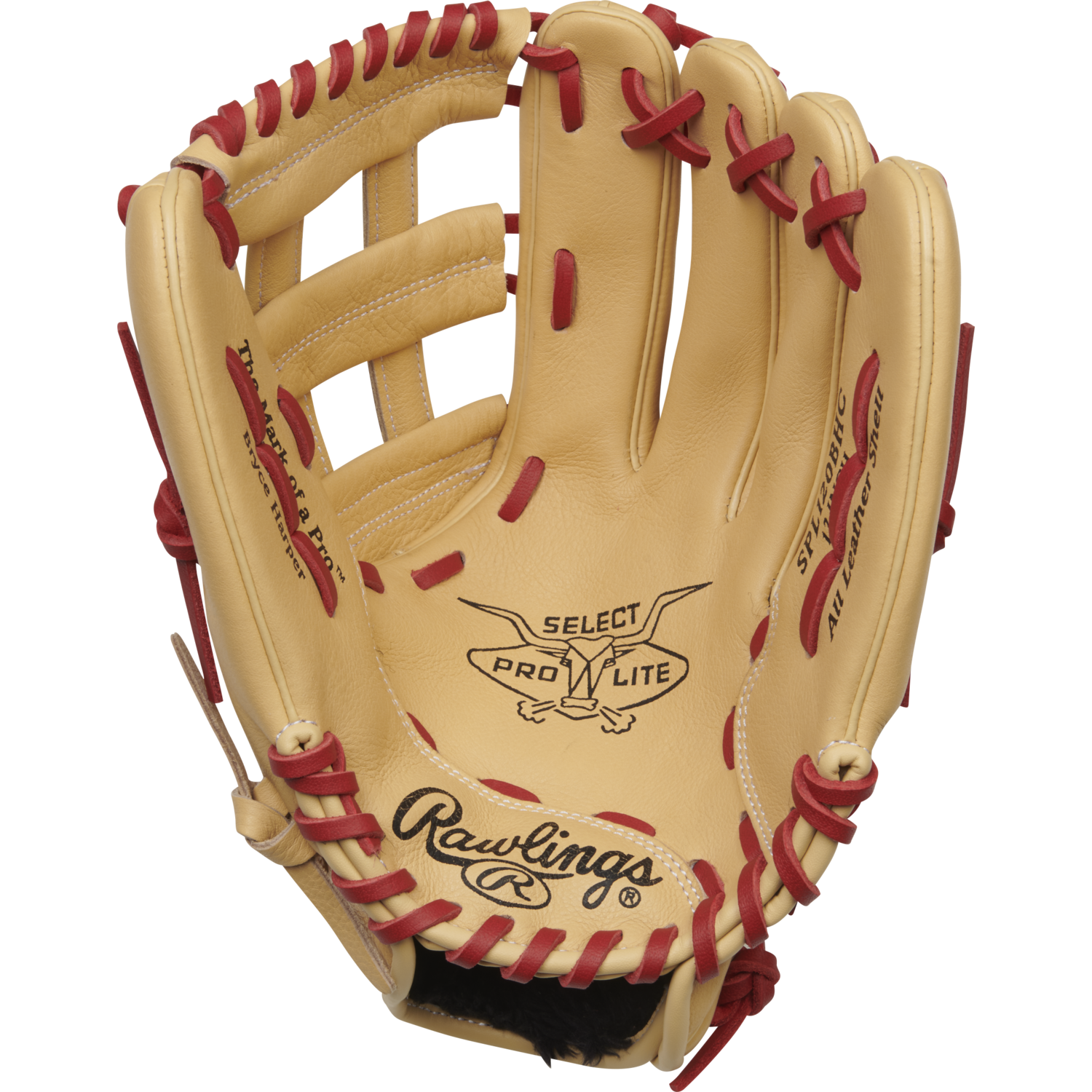 Rawlings SPL120BHC Select Pro Lite Series Bryce Harper Baseball Glove 12 Inch | Left Hand Catch