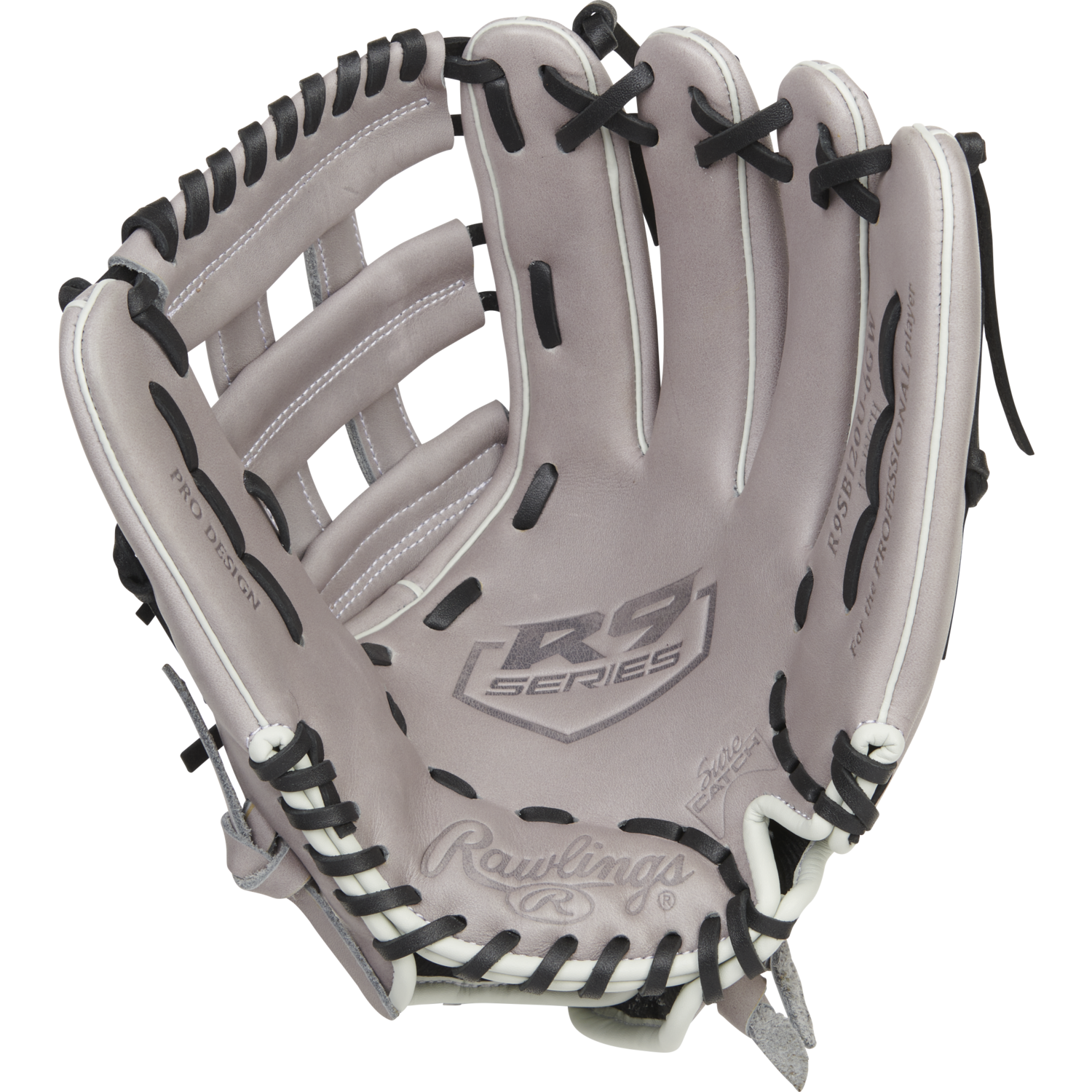 Rawlings R9SB120U-6GW R9 ContoUR Fastpitch Outfield Glove 12-inch | Right Hand Glove