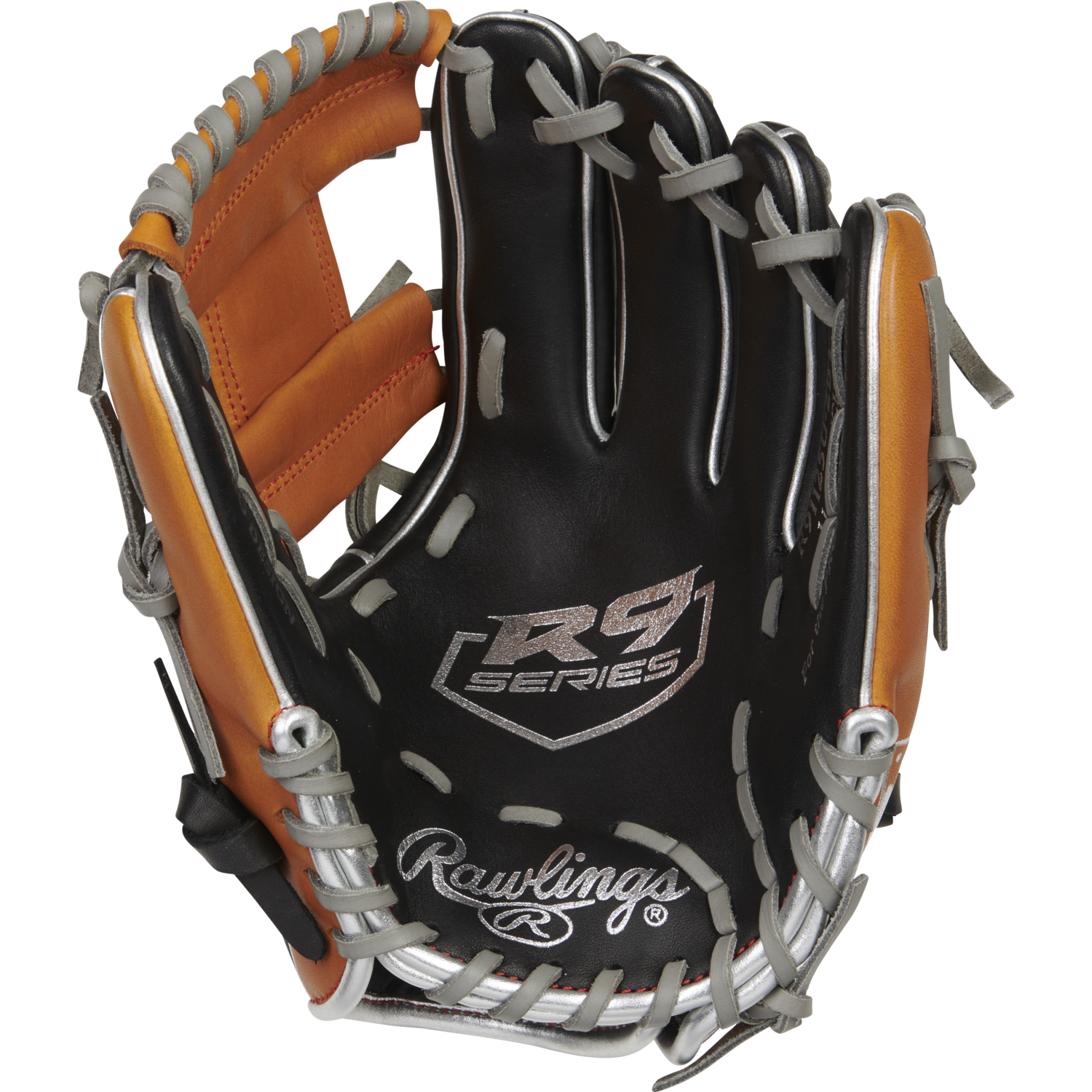 Rawlings R91125U-2BT R9 ContoUR Infield Baseball Glove 11,25 Inch | Left Hand Catch