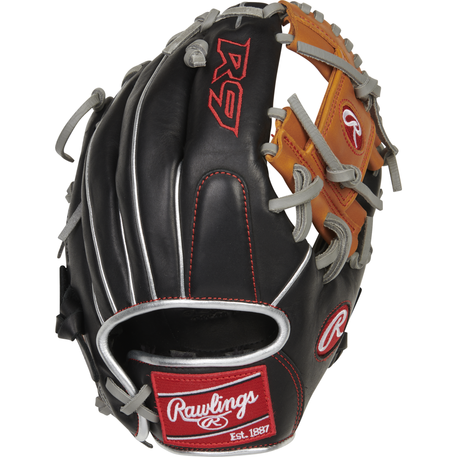 Rawlings R91125U-2BT R9 ContoUR Infield Baseball Glove 11,25 Inch | Left Hand Catch