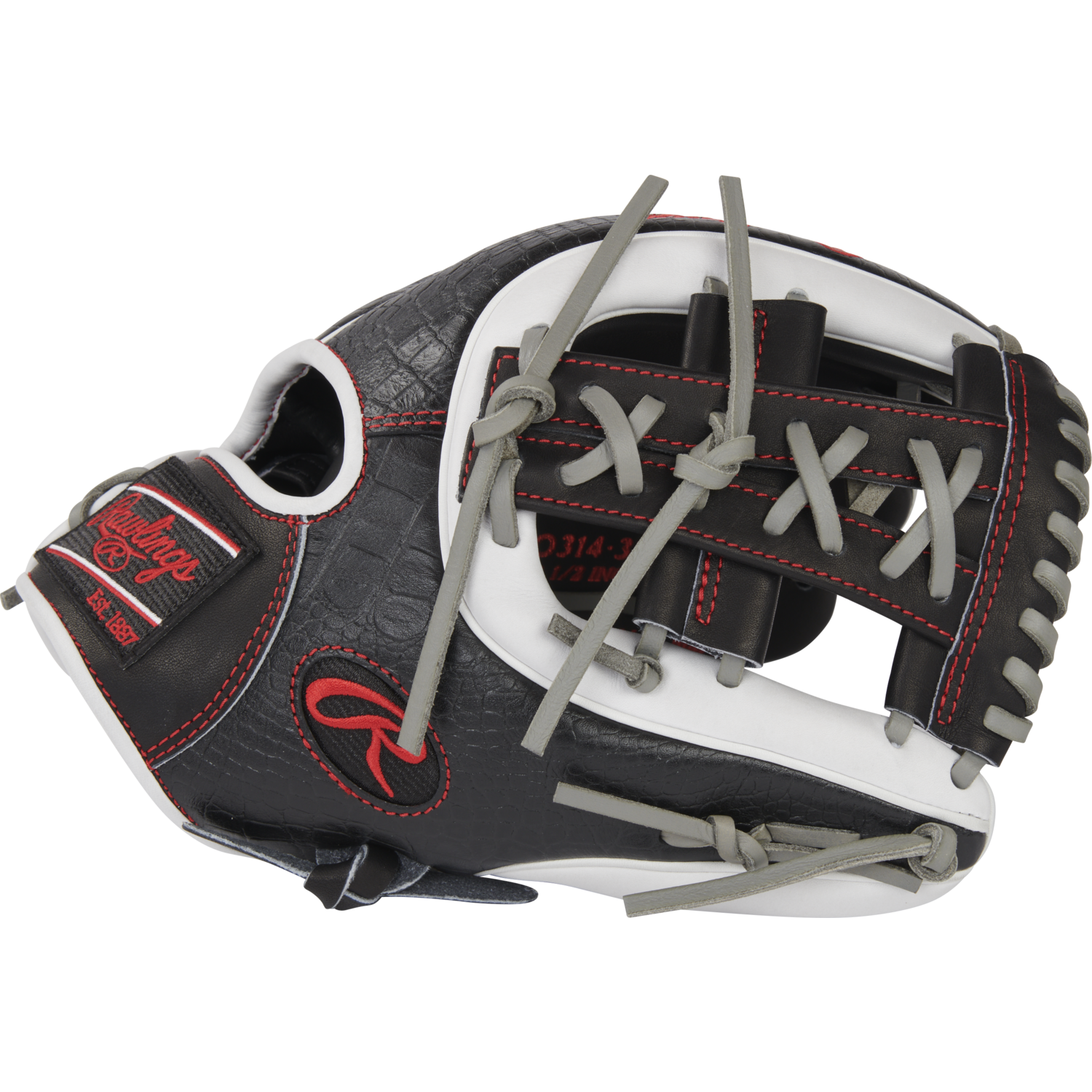 Rawlings PRO314-32BW Leather Heart of the Hide Infield Glove 11,5 Inch | Left Hand Catch