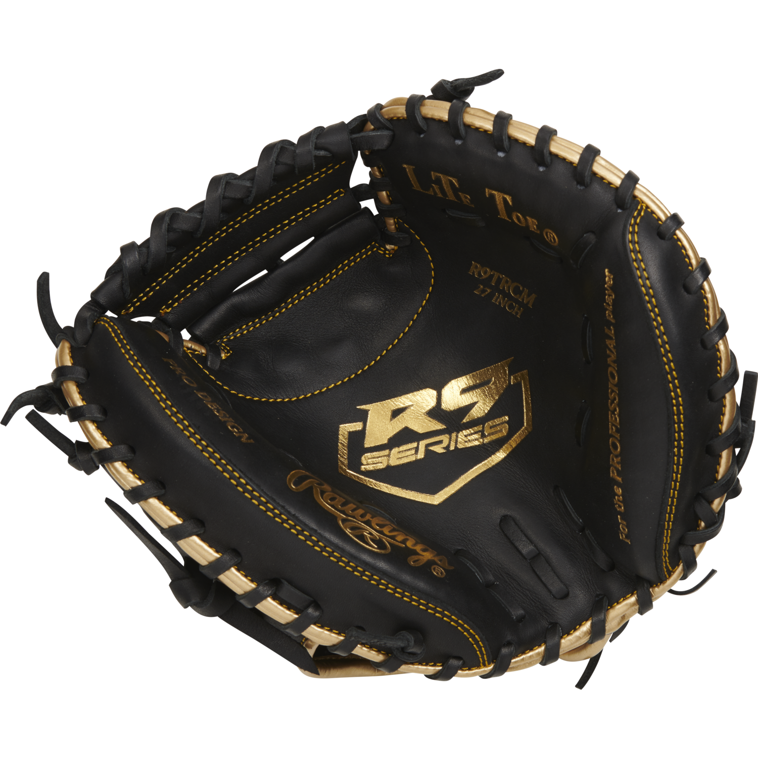 Rawlings R9TRCM 27 Inch Leather R9 Series Catcher Training Mitt | Left Hand Catch