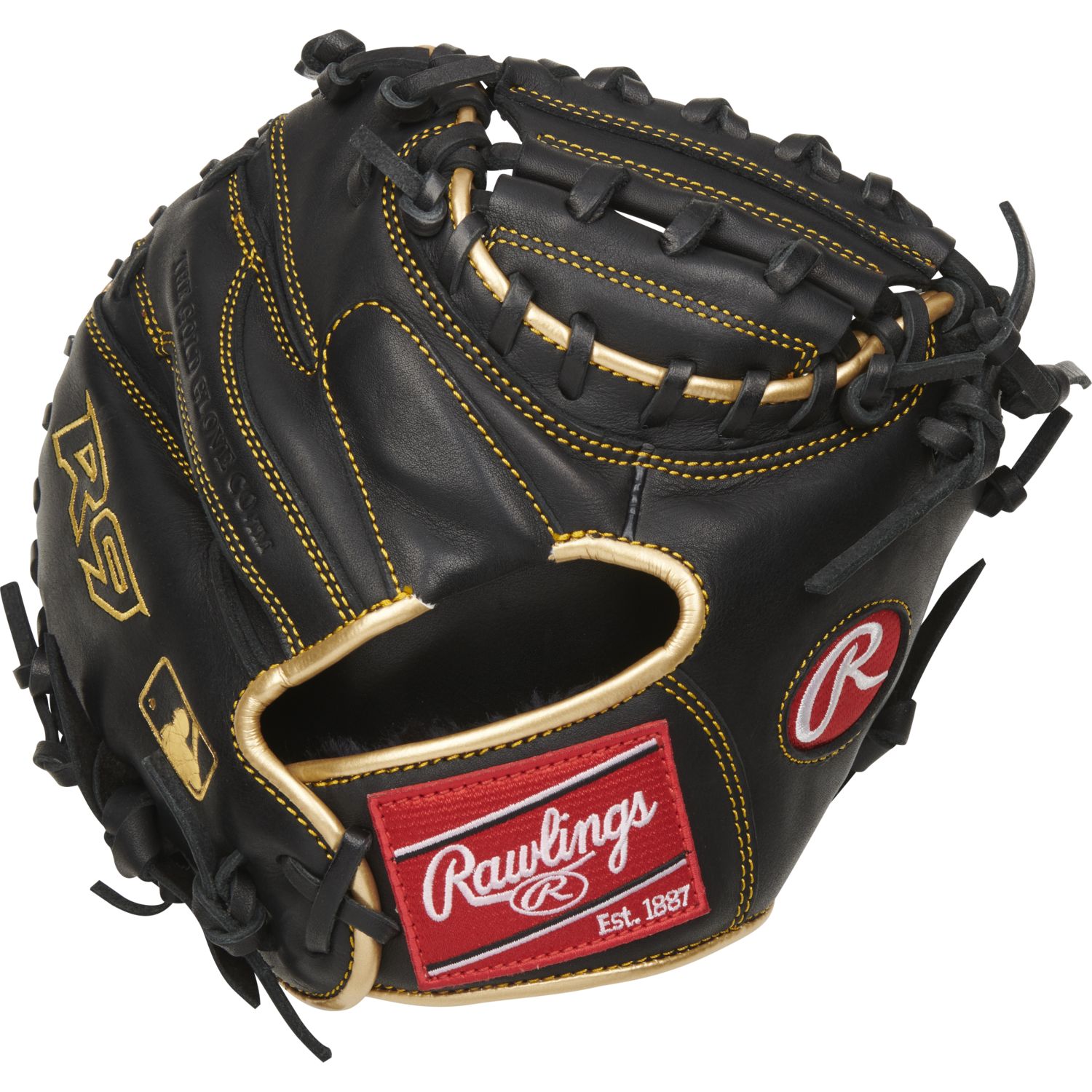 Rawlings R9TRCM 27 Inch Leather R9 Series Catcher Training Mitt | Left Hand Catch
