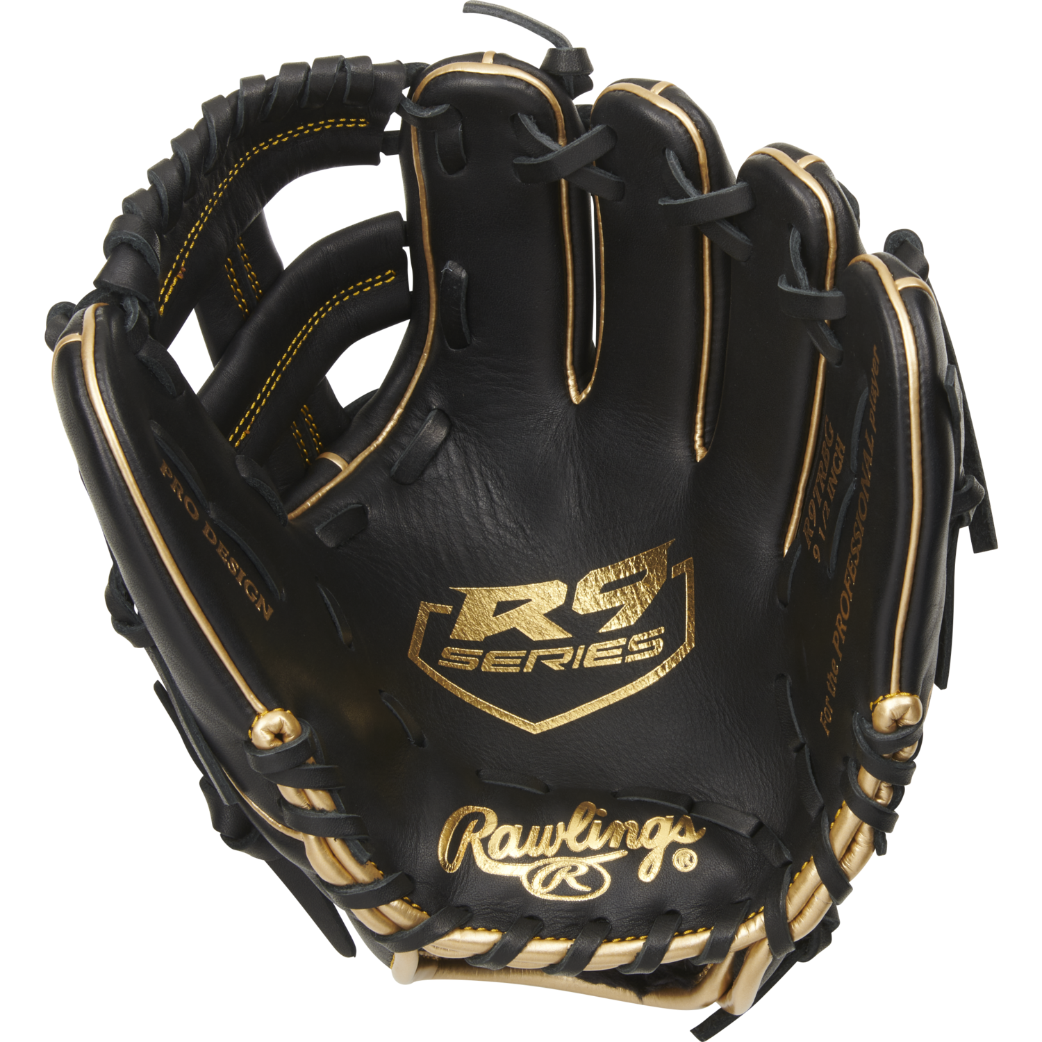 Rawlings R9TRBG 9,5 Inch Leather Training Baseball Glove | R9 Series