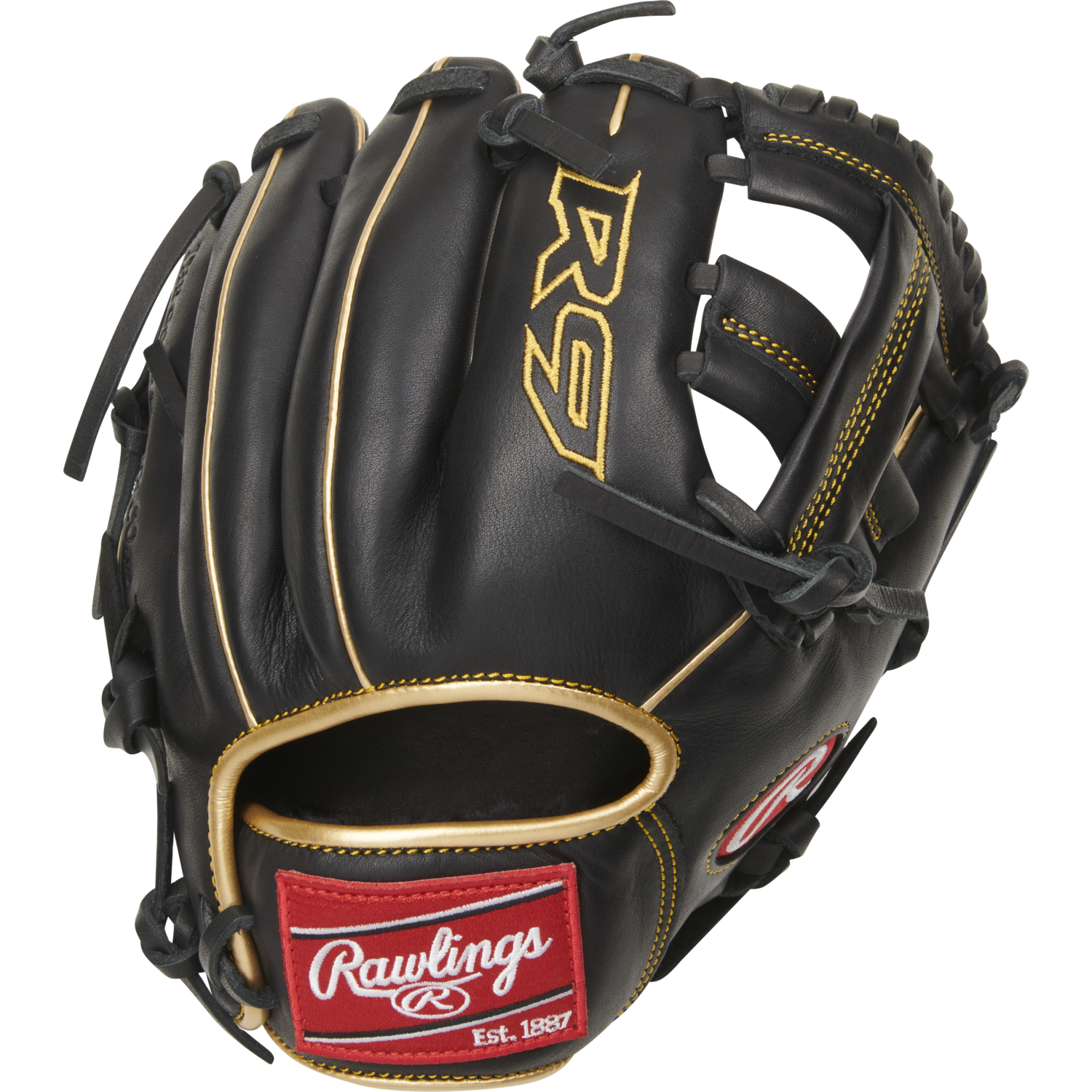 Rawlings R9TRBG 9,5 Inch Leather Training Baseball Glove | R9 Series