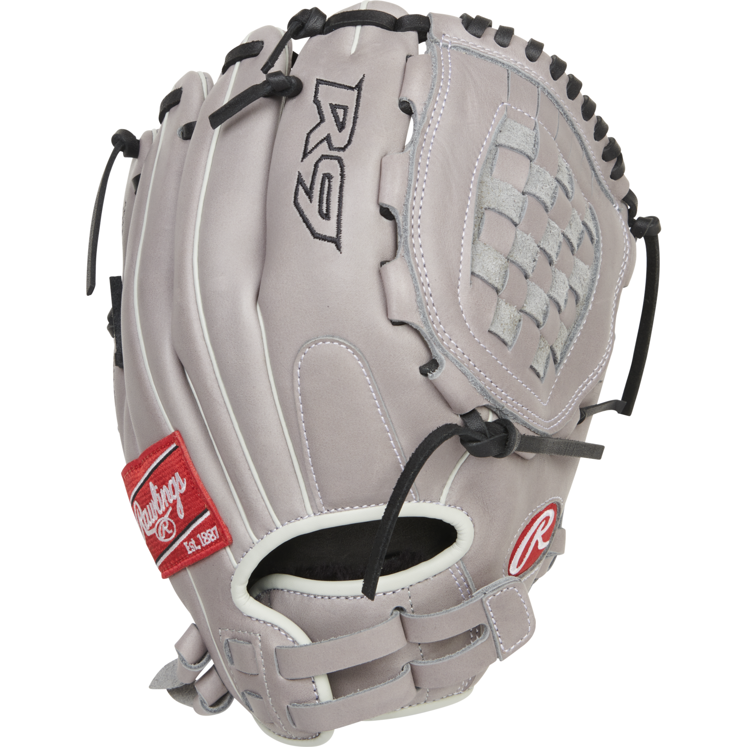 Rawlings R9SB115U-3GW R9 ContoUR Softball Infield Glove 11,5 Inch | Left Hand Catch