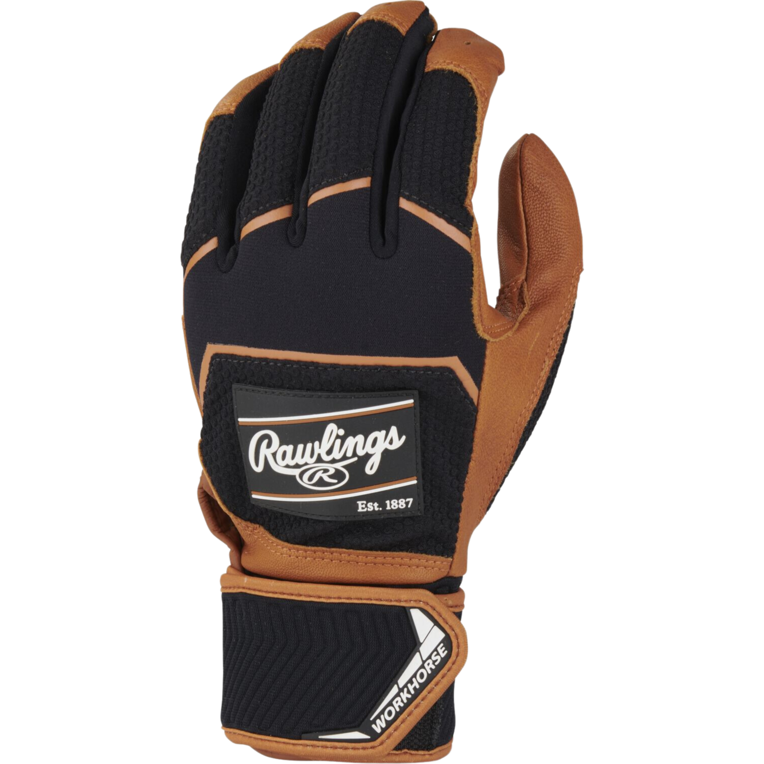 Rawlings WHC2BG Workhorse Compression Strap M Caramel/Black