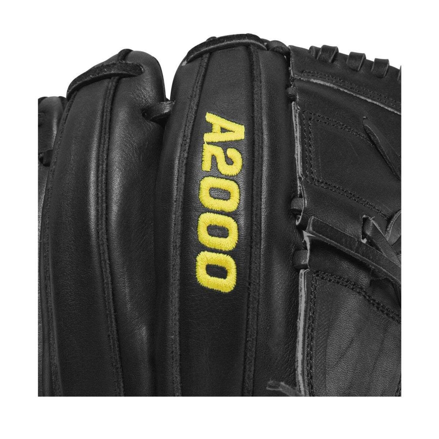 Wilson WBW1002361175 11,75 Inch 2021 A2000 CK22 Kershaw Leather Baseball Pitcher Glove | Left Hand Catch