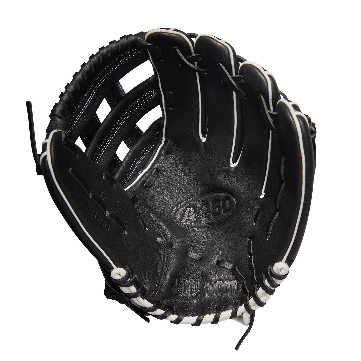 Wilson WBW10017612 12 Inch Synthetic A450 Baseball Outfield Glove | Left Hand Catch