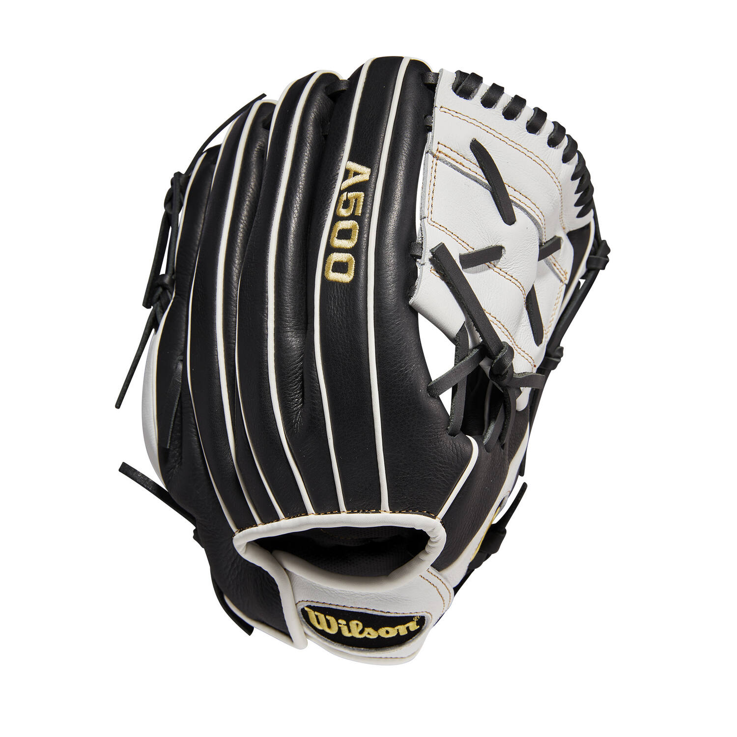 Wilson WBW10042112 12 Inch A500 Siren Leather Fastpitch Softball Infield Glove | Right Hand Catch