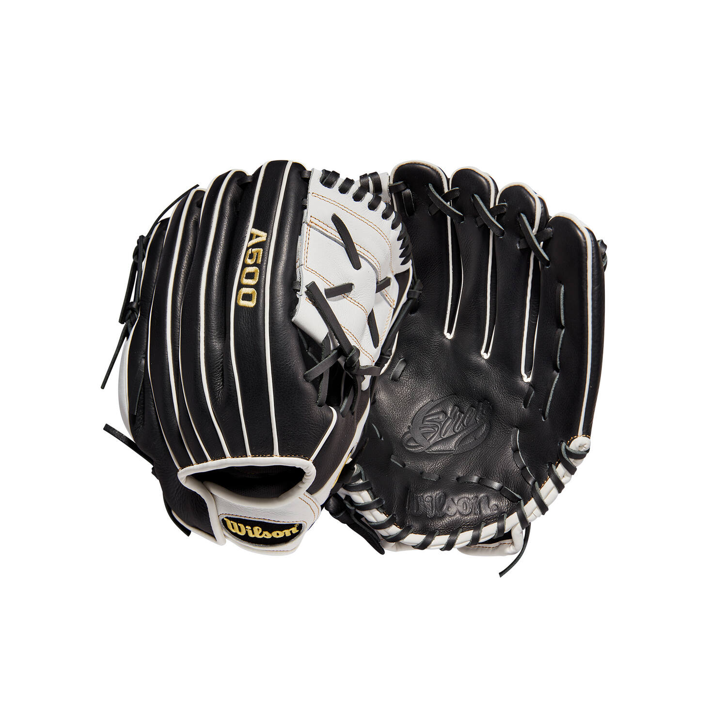 Wilson WBW10042112 12 Inch A500 Siren Leather Fastpitch Softball Infield Glove | Right Hand Catch