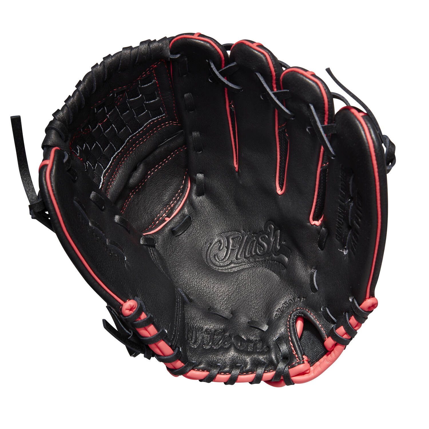 Wilson WBW100416115 11,5 Inch Synthetic A440 Flash Fastpitch Softball Infield Glove | Right Hand Catch