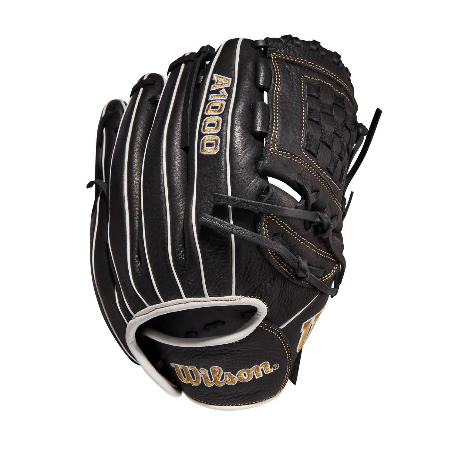 Wilson WBW10018112 12 Inch A1000 FP P12 Softball Leather Fastpitch Pitcher Glove | Right Hand Catch