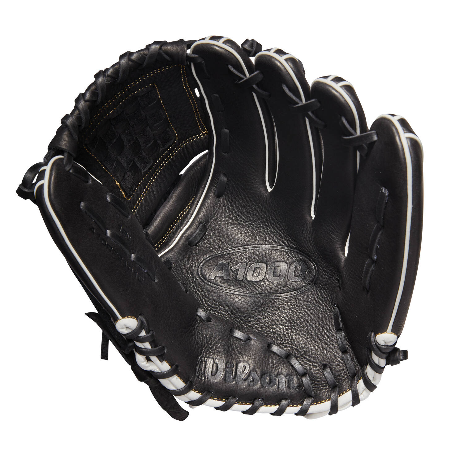 Wilson WBW10018112 12 Inch A1000 FP P12 Softball Leather Fastpitch Pitcher Glove | Right Hand Catch