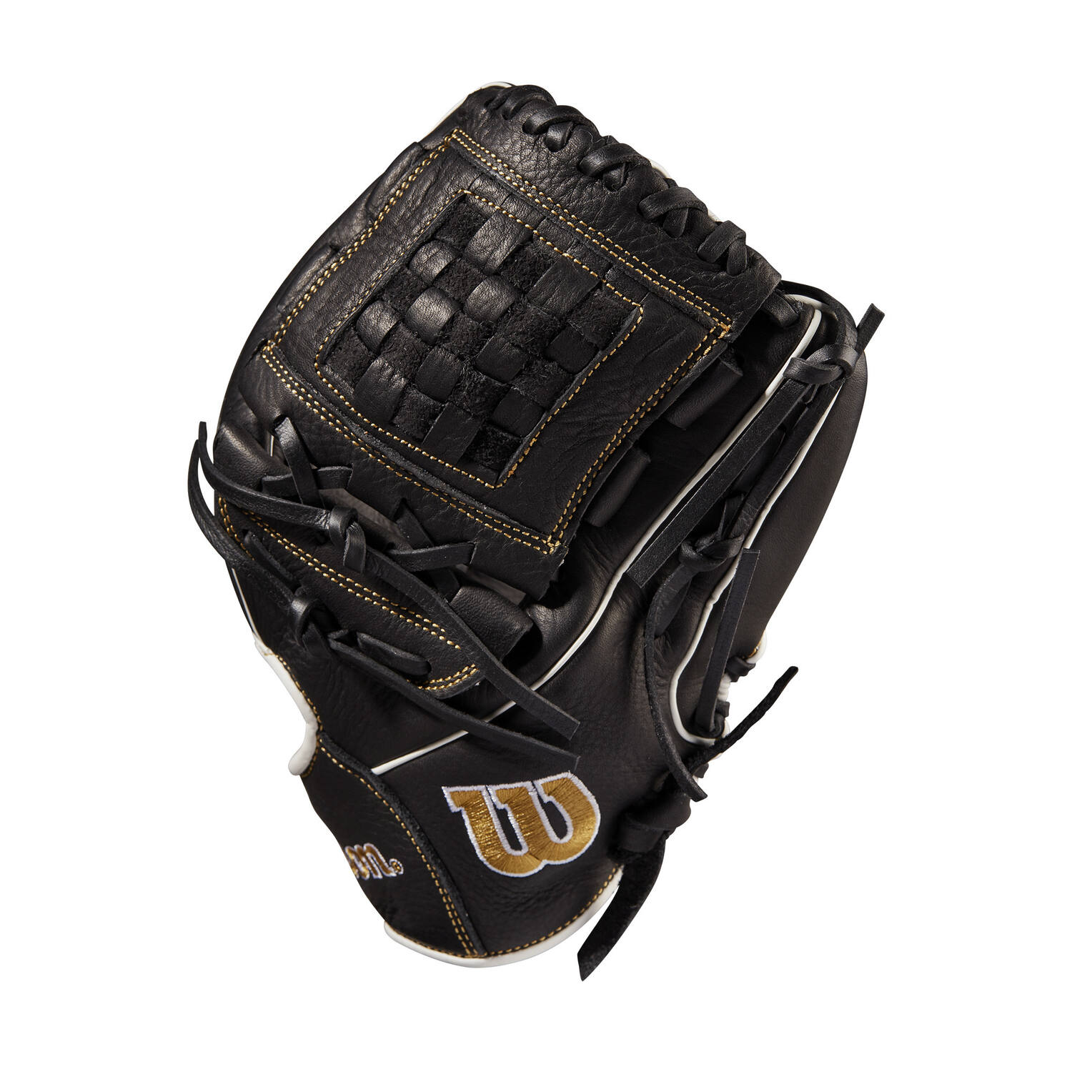 Wilson WBW10018112 12 Inch A1000 FP P12 Softball Leather Fastpitch Pitcher Glove | Right Hand Catch