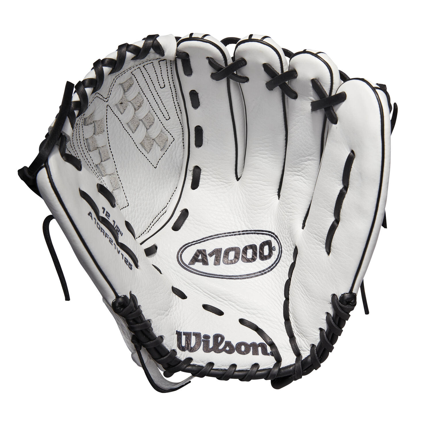 Wilson WBW100183125 12,5 Inch Leather A1000 FP V125 Fastpitch & Pitcher Glove | Right Hand Catch