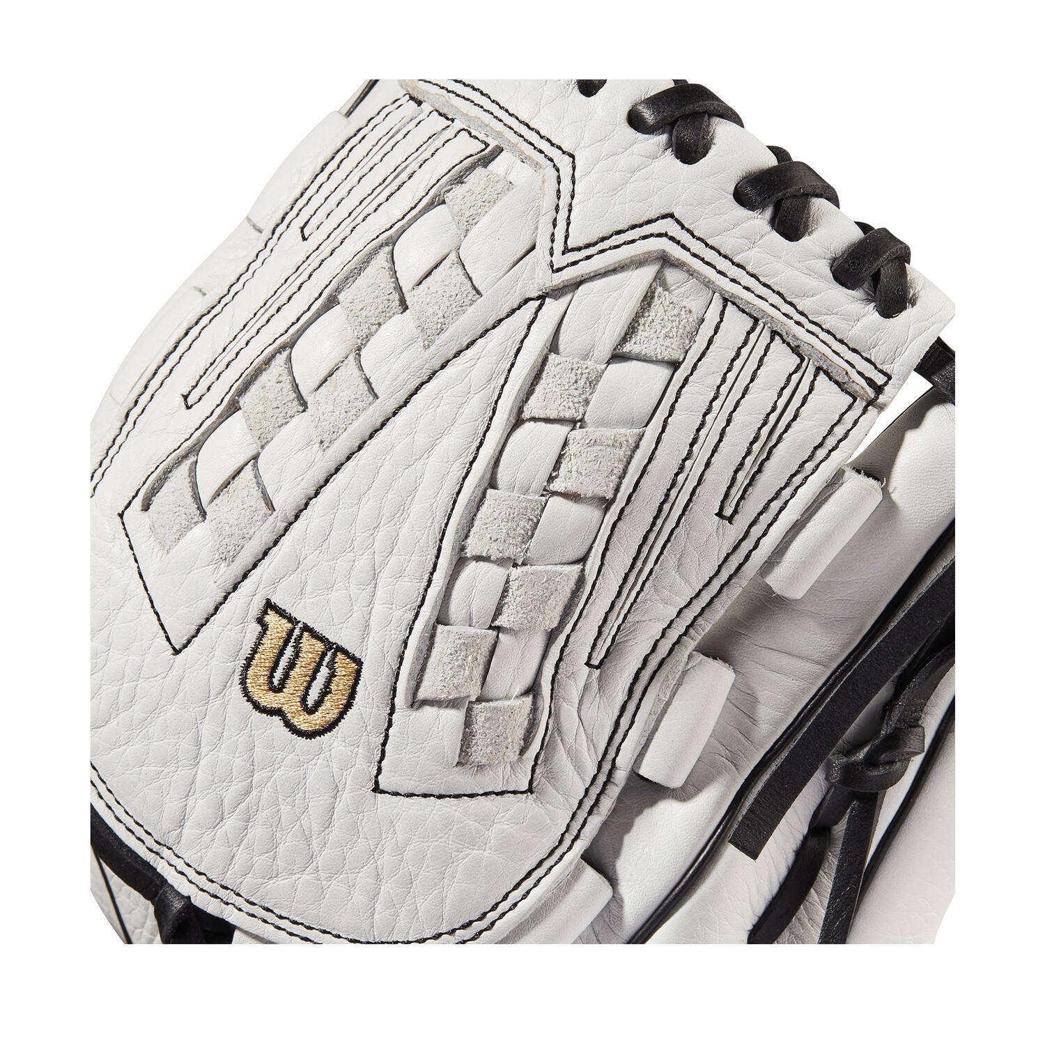 Wilson WBW100183125 12,5 Inch Leather A1000 FP V125 Fastpitch & Pitcher Glove | Right Hand Catch