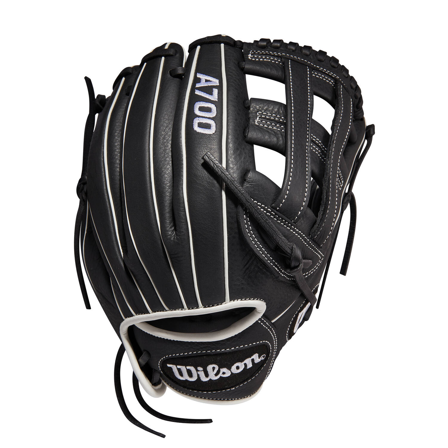 Wilson WBW10042812 12 Inch Leather A700FP Fastpitch Softball Glove | Right Hand Catch