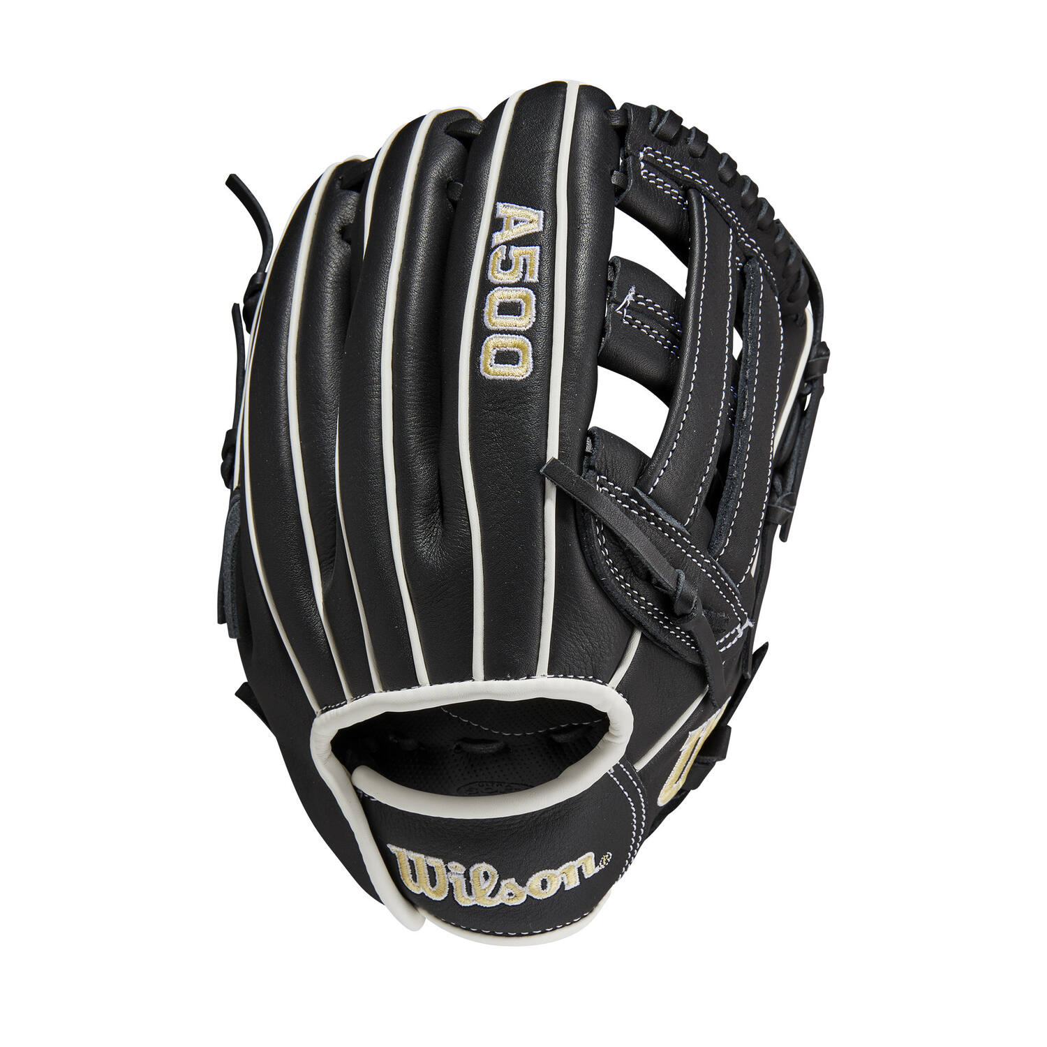 Wilson WBW100898105 10,5 Inch Leather A500 Youth Baseball Glove | Left Hand Catch