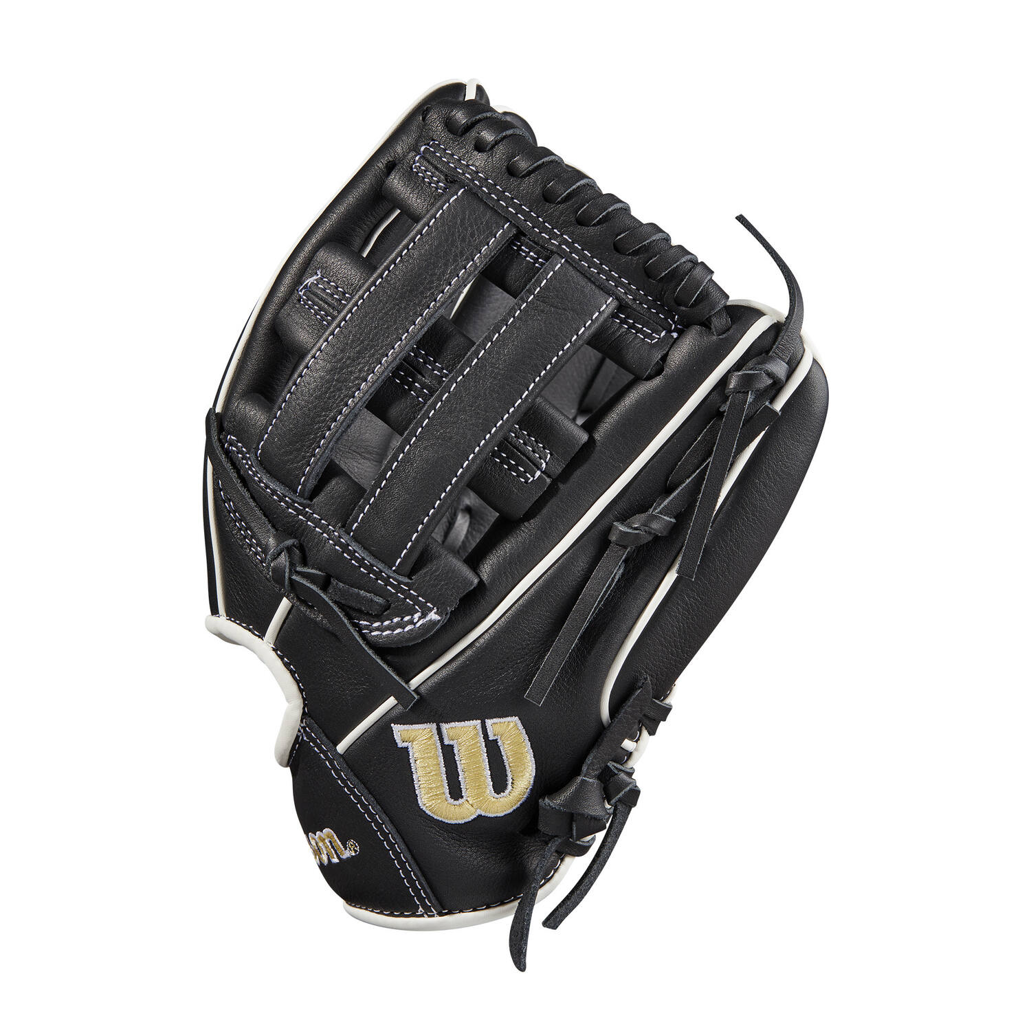 Wilson WBW100898105 10,5 Inch Leather A500 Youth Baseball Glove | Left Hand Catch