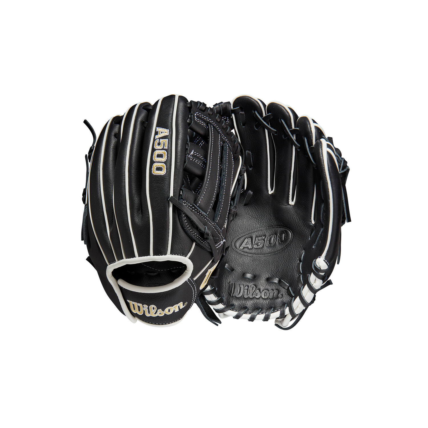 Wilson WBW100898105 10,5 Inch Leather A500 Youth Baseball Glove | Left Hand Catch
