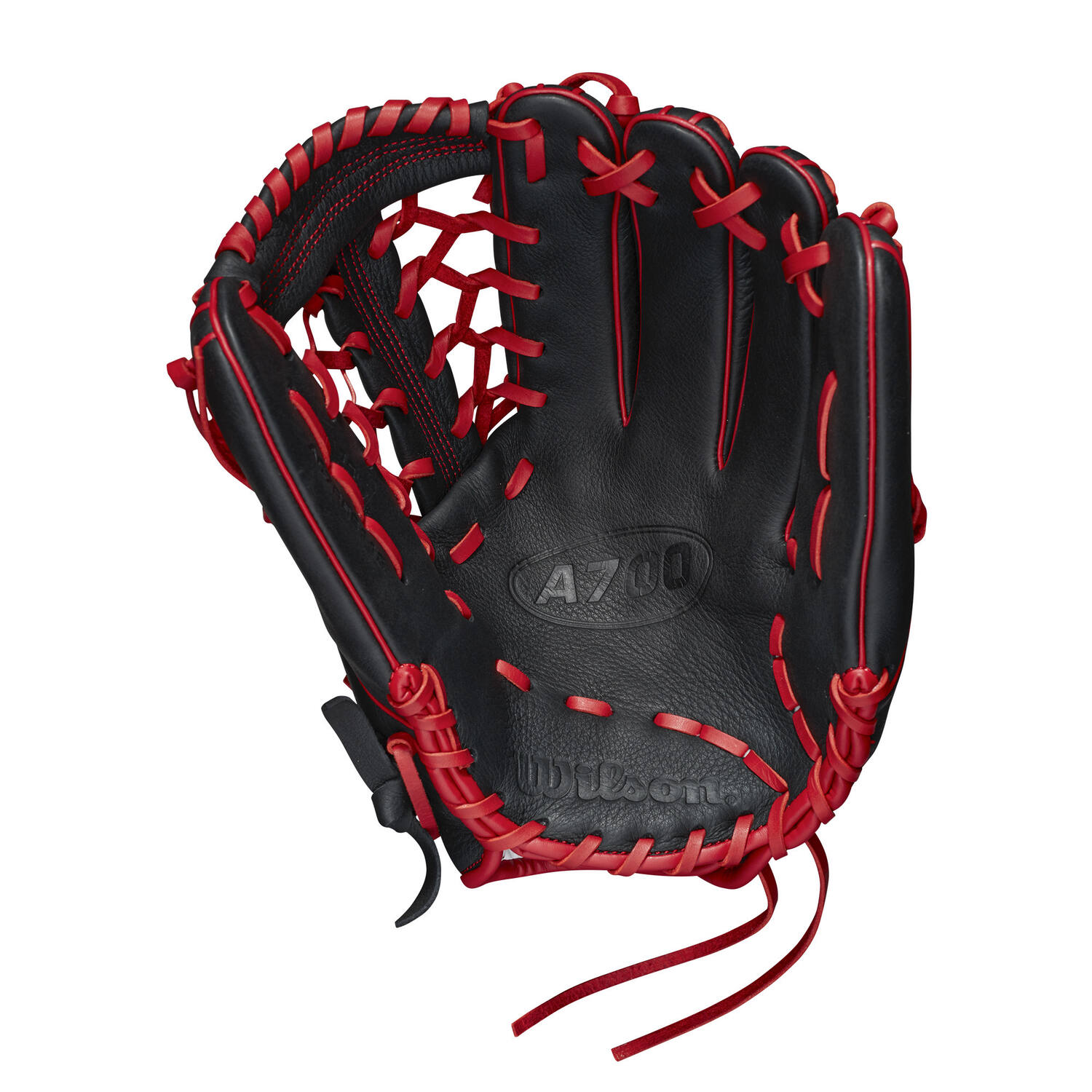 Wilson WBW10012812 12 Inch Leather A700 Baseball Glove | Right Hand Catch
