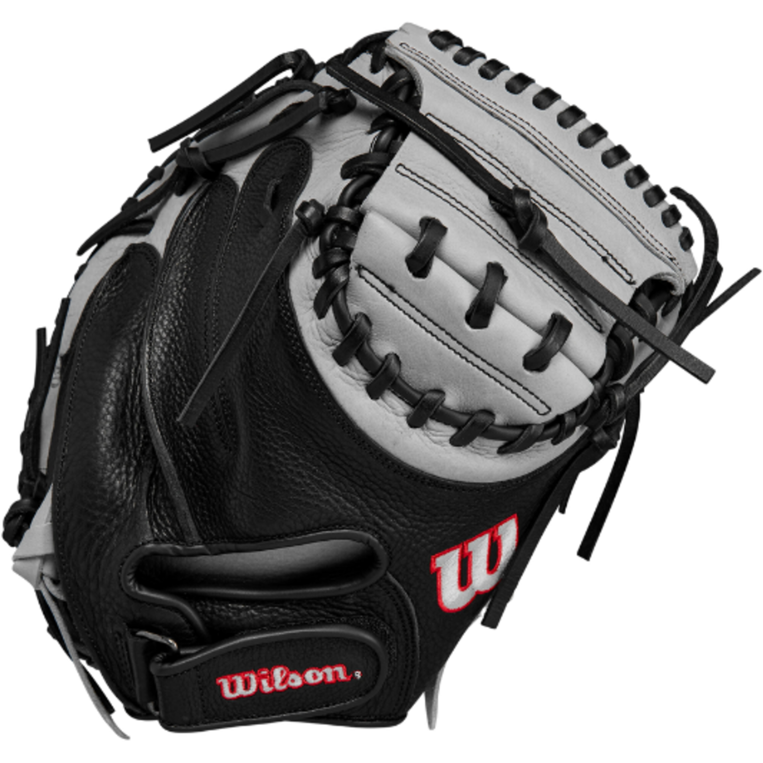 Wilson WBW10145433 33 Inch Leather A1000 CM33 Baseball Catcher’s Mitt | Left Hand Catch
