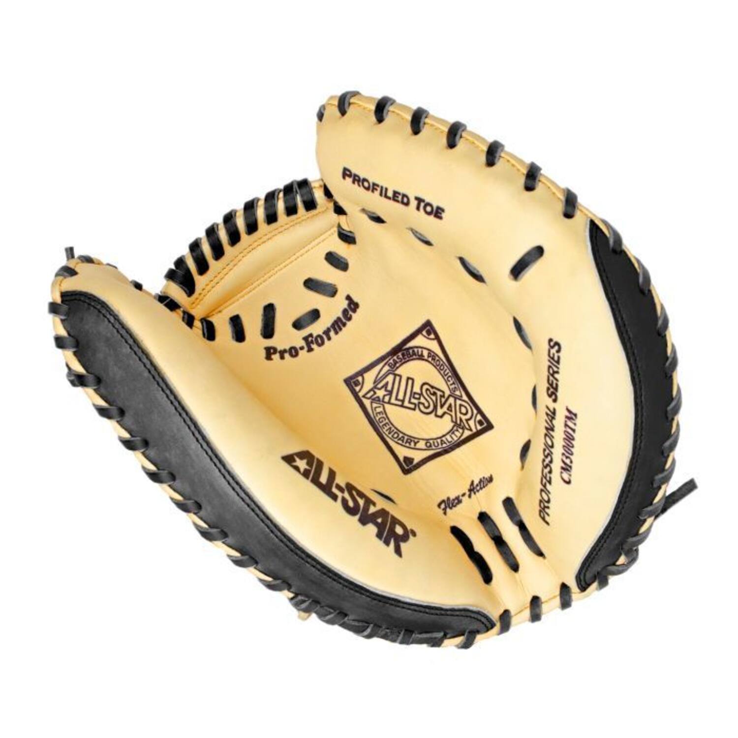 All Star CM3000TM Pro Leather Baseball Training Mit - Reduced Web | Left Hand Catch
