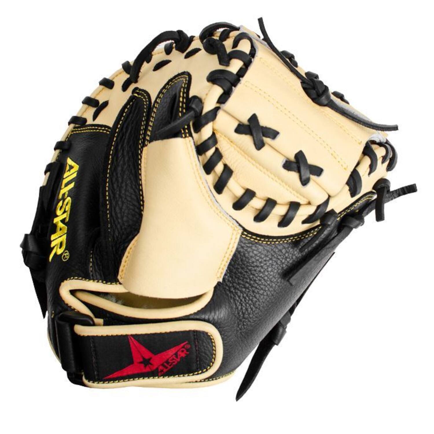 All Star CM150TM The Focus Framer Leather Baseball Training Mitt | Left Hand Catch