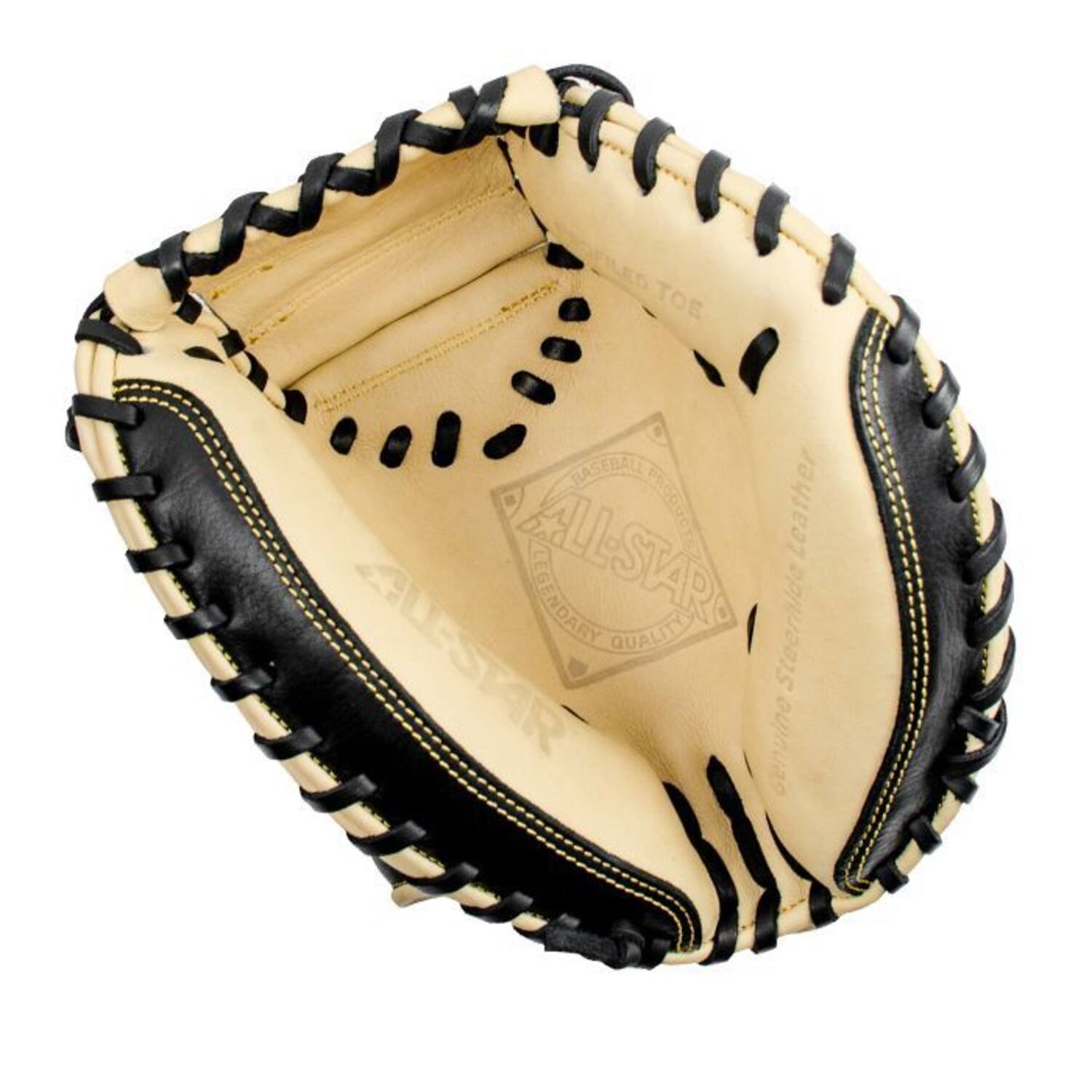 All Star CM150TM The Focus Framer Leather Baseball Training Mitt | Left Hand Catch