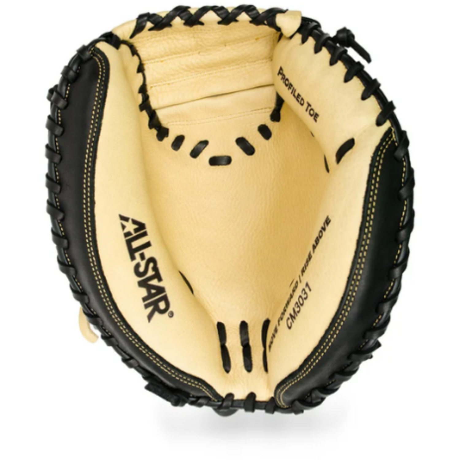 All Star CM3031 33,5 Inch 2-Piece Open Back Adult Leather Baseball Cather Mitt | Right Hand Catch