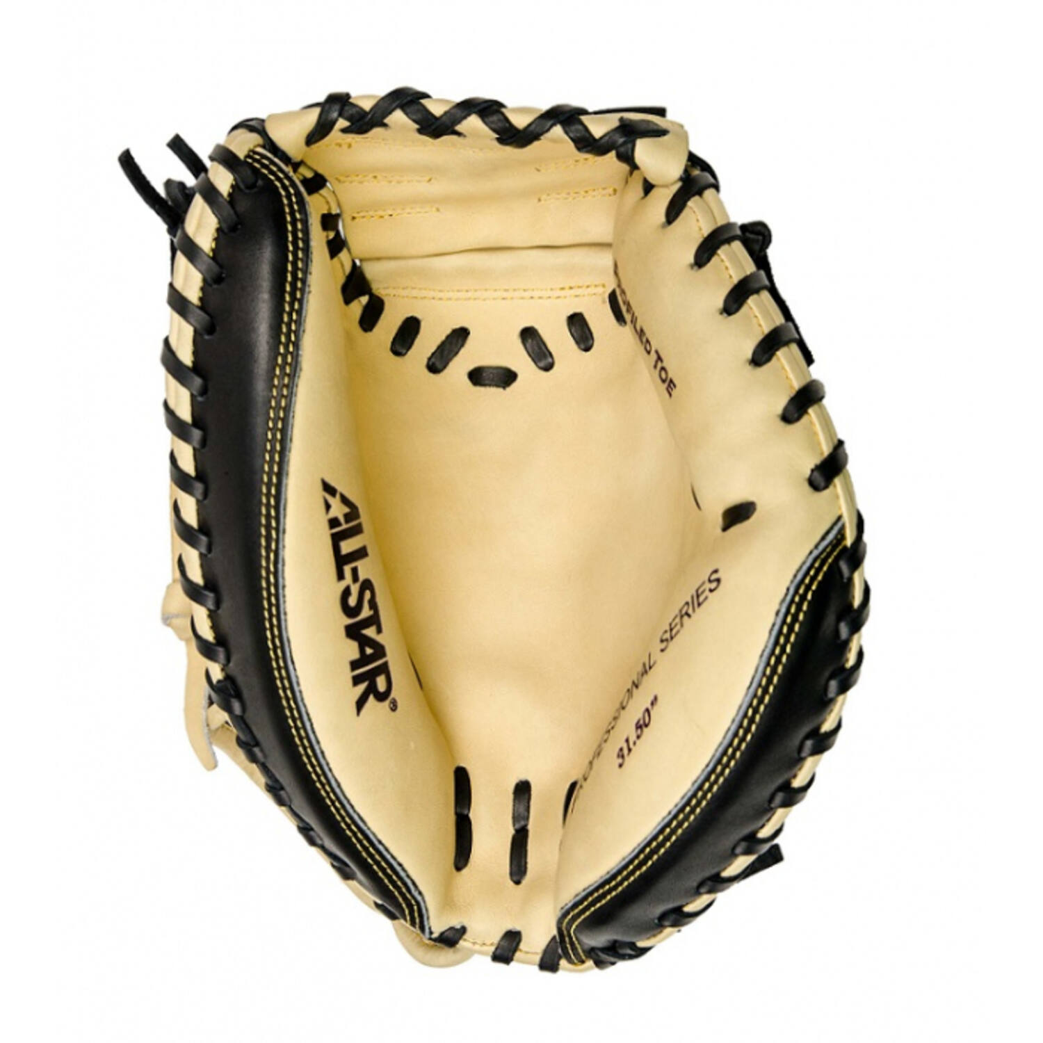 All Star CM3000BTJR 31,5 Inch Leather Pro Elite Youth Baseball Catcher Mitt | Left Hand Catch