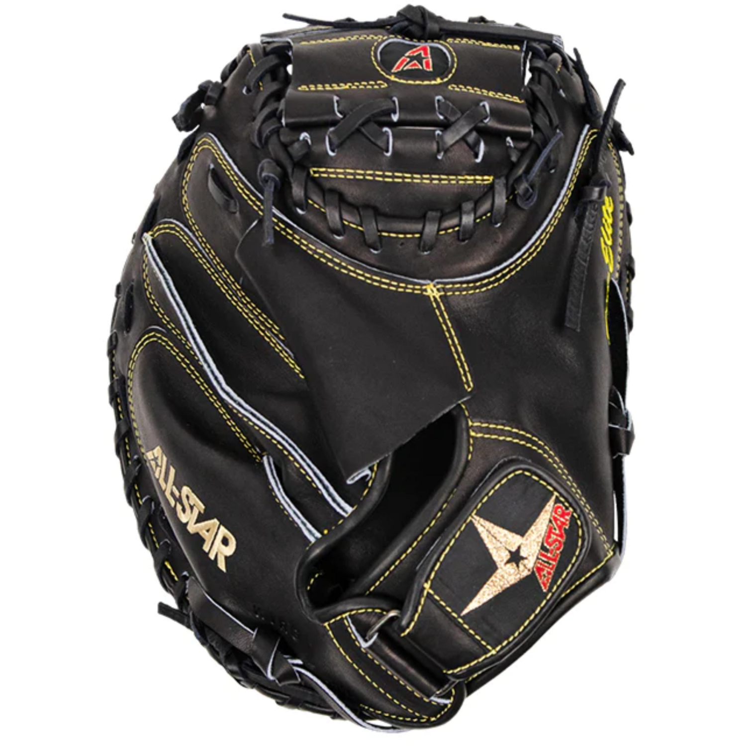 All Star CM3000SBK Pro Elite Baseball Catcher Mitt 33.5 Inch | Left Hand Catch