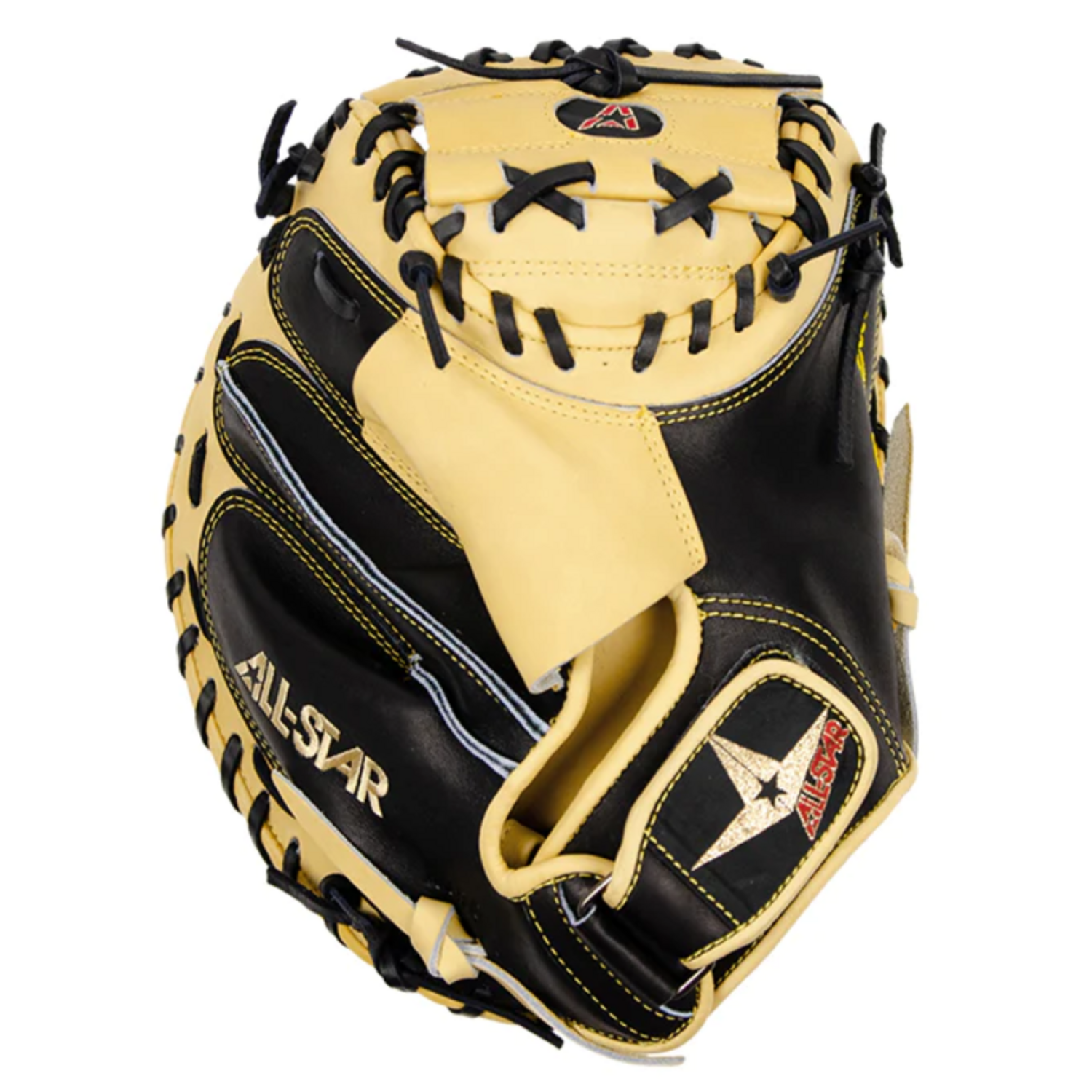All Star CM3000SBT 33,5 Inch Leather Pro Elite Baseball Catcher's Mitt | Left Hand Catch