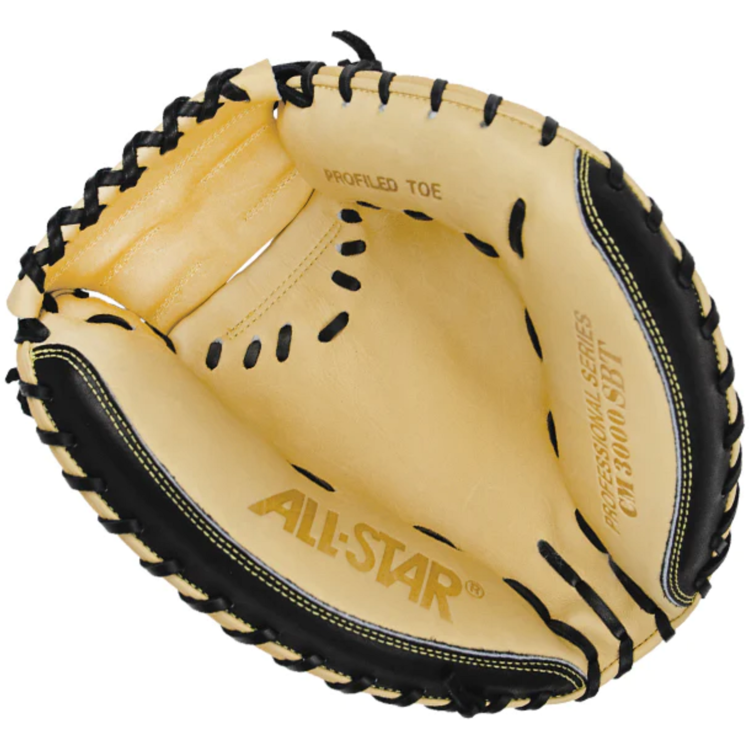 All Star CM3000XSBT 32 Inch Leather Pro Elite Baseball Catcher's Mitt | Left Hand Catch