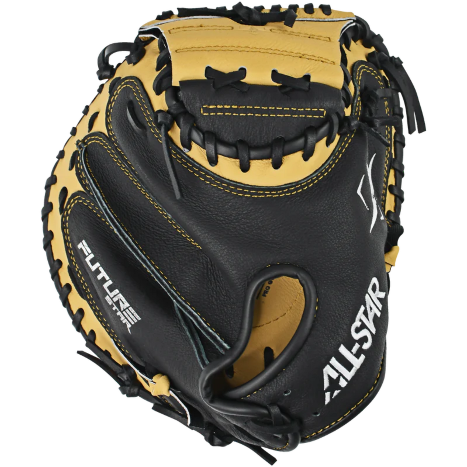 All Star CM-FS-A Adult Future Star Series 33,5 Inch Leather Baseball Catcher Mitt | Left Hand Catch
