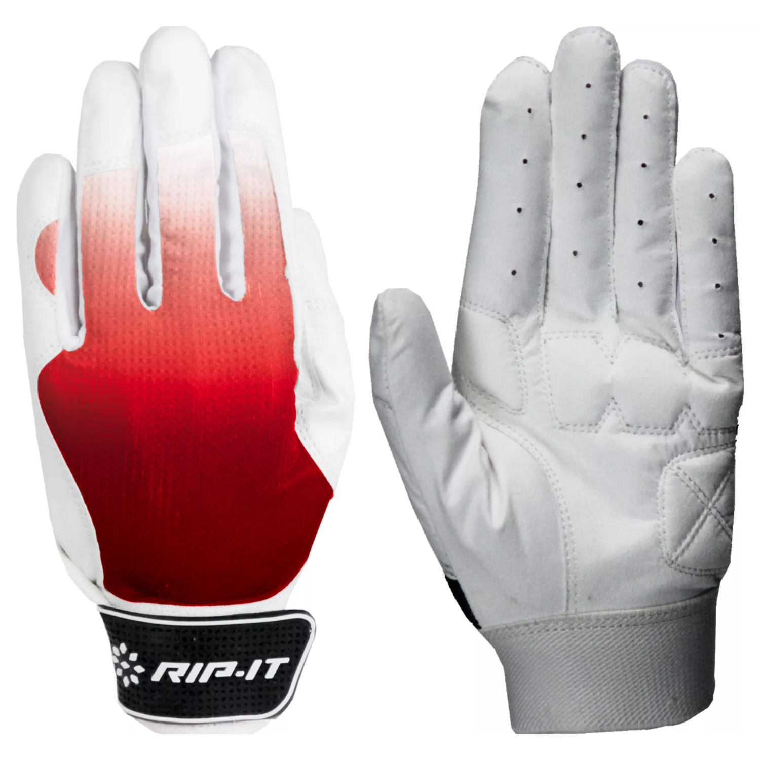 RIP-IT Womens Blister Control Fastpitch Softball Women´s Batting Glove S Scarlet
