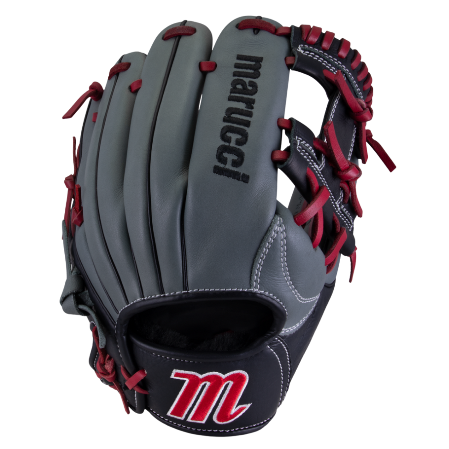 Marucci MFGCADD1150 Caddo Series 11,5 Inch Leather Baseball Pitcher and Infield Glove | Left Hand Catch