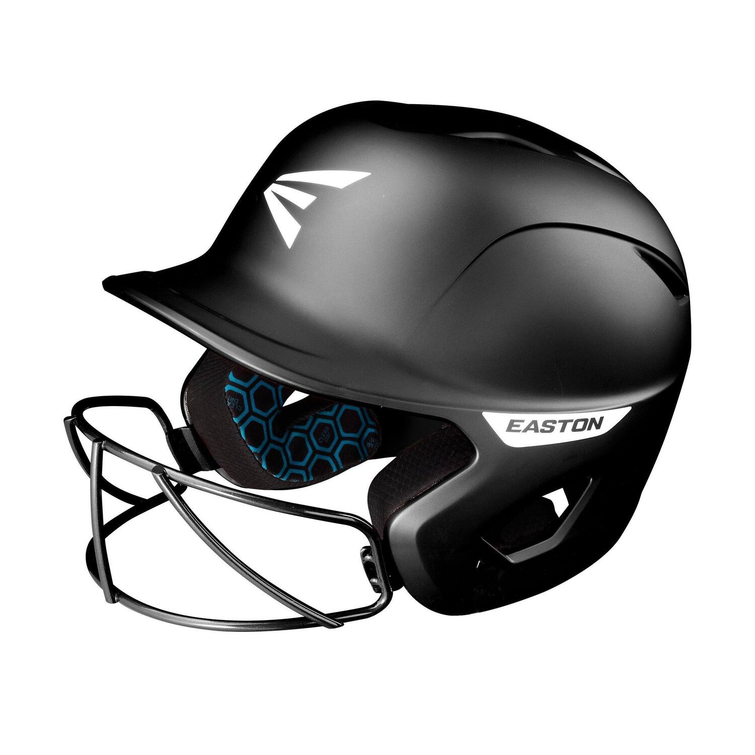 Easton Ghost Fastpitch Softball Batting Helmet w/Mask for Women | M/L Black