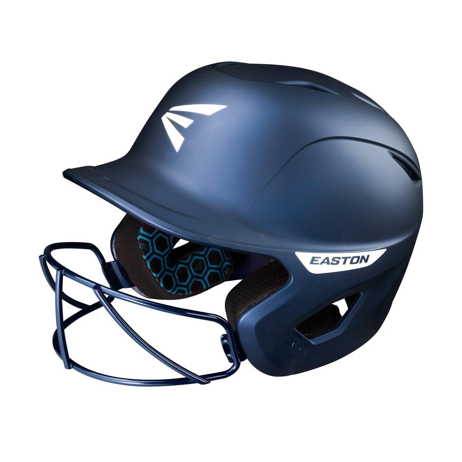 Easton Ghost Fastpitch Softball Batting Helmet w/Mask for Women | L/XL Navy