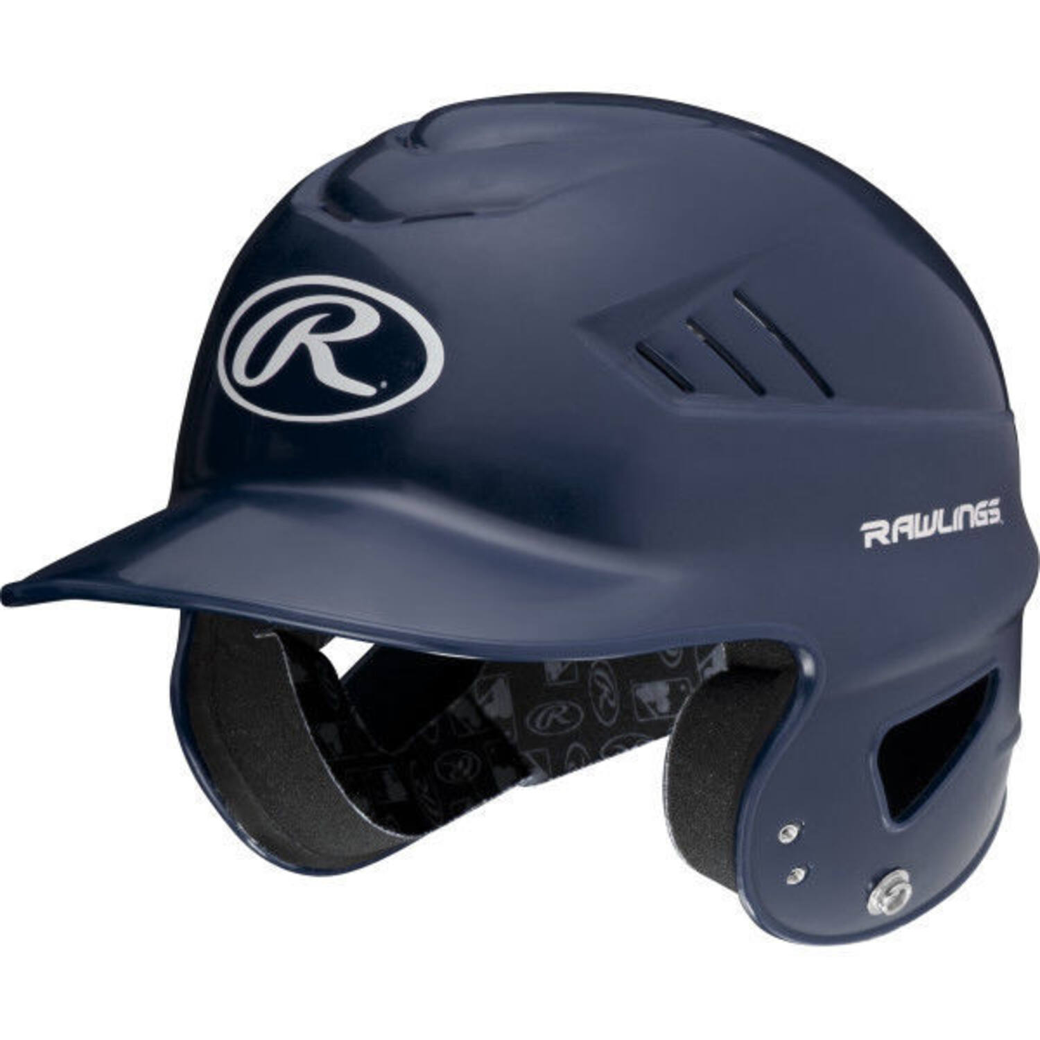 Rawlings RCFH Coolflo Adult Baseball Batting Helmet Color Navy