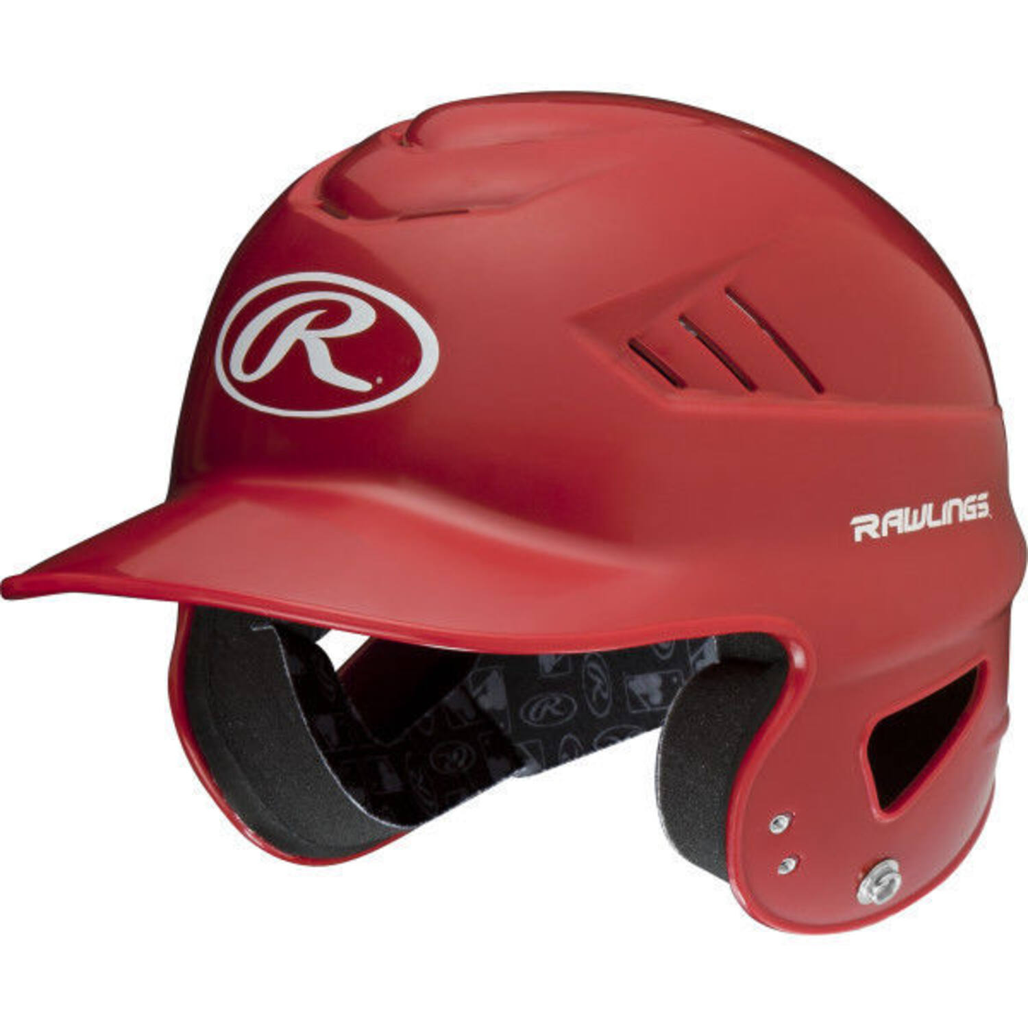 Rawlings RCFH Coolflo Adult Baseball Batting Helmet Color Scarlet