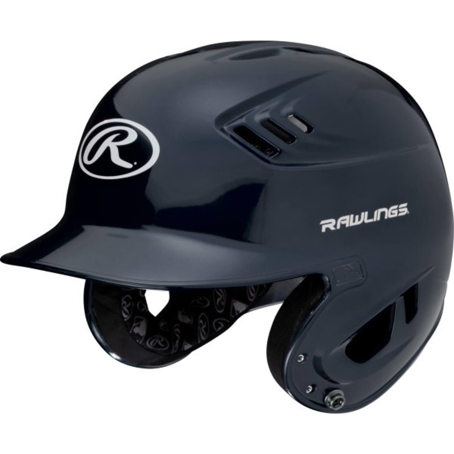 Rawlings R1601J VELO Series Heat Exchange Baseball Batting Helmet | Youth Color Navy
