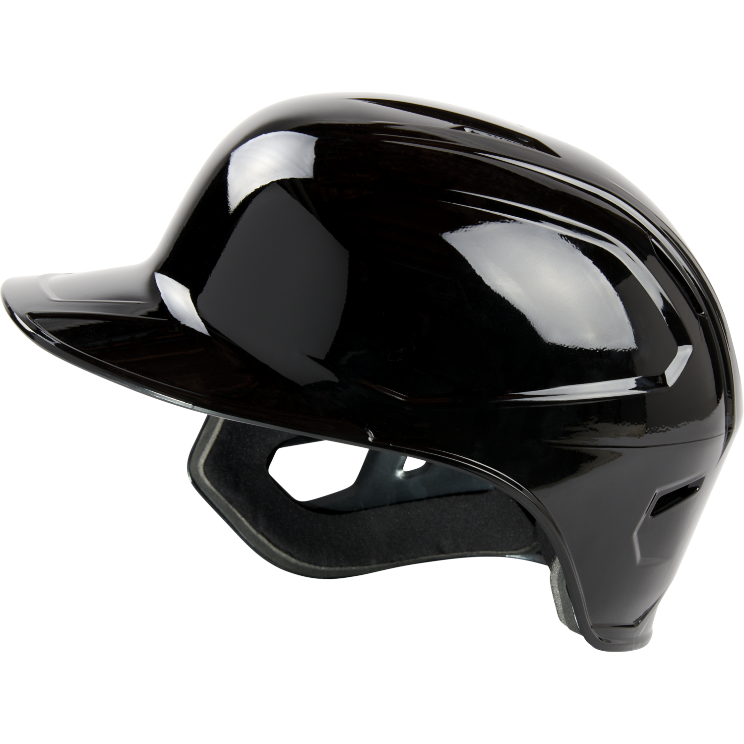 Rawlings MSE01A Mach Single Ear Left Handed Baseball Batting Helmet | L Black