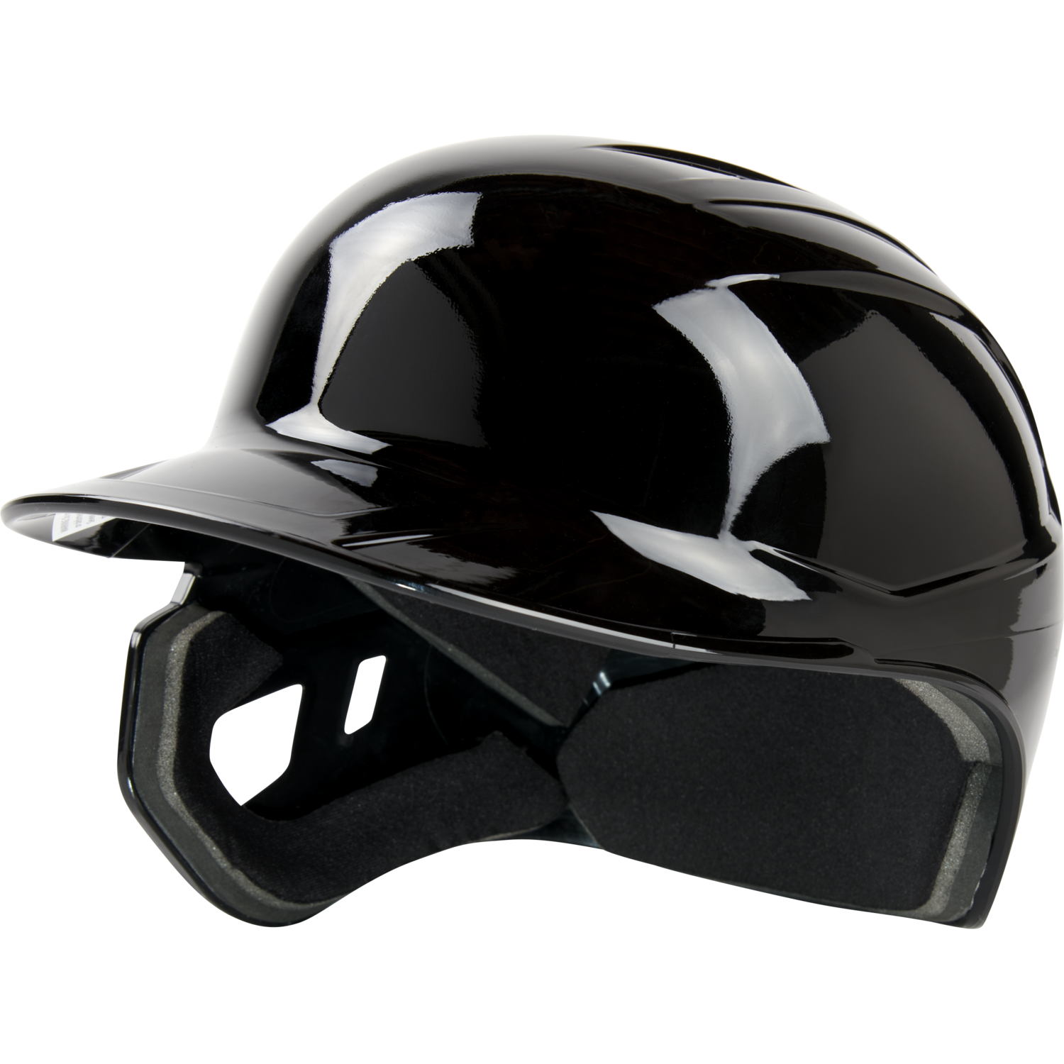 Rawlings MSE01A Mach Single Ear Left Handed Baseball Batting Helmet | L Black