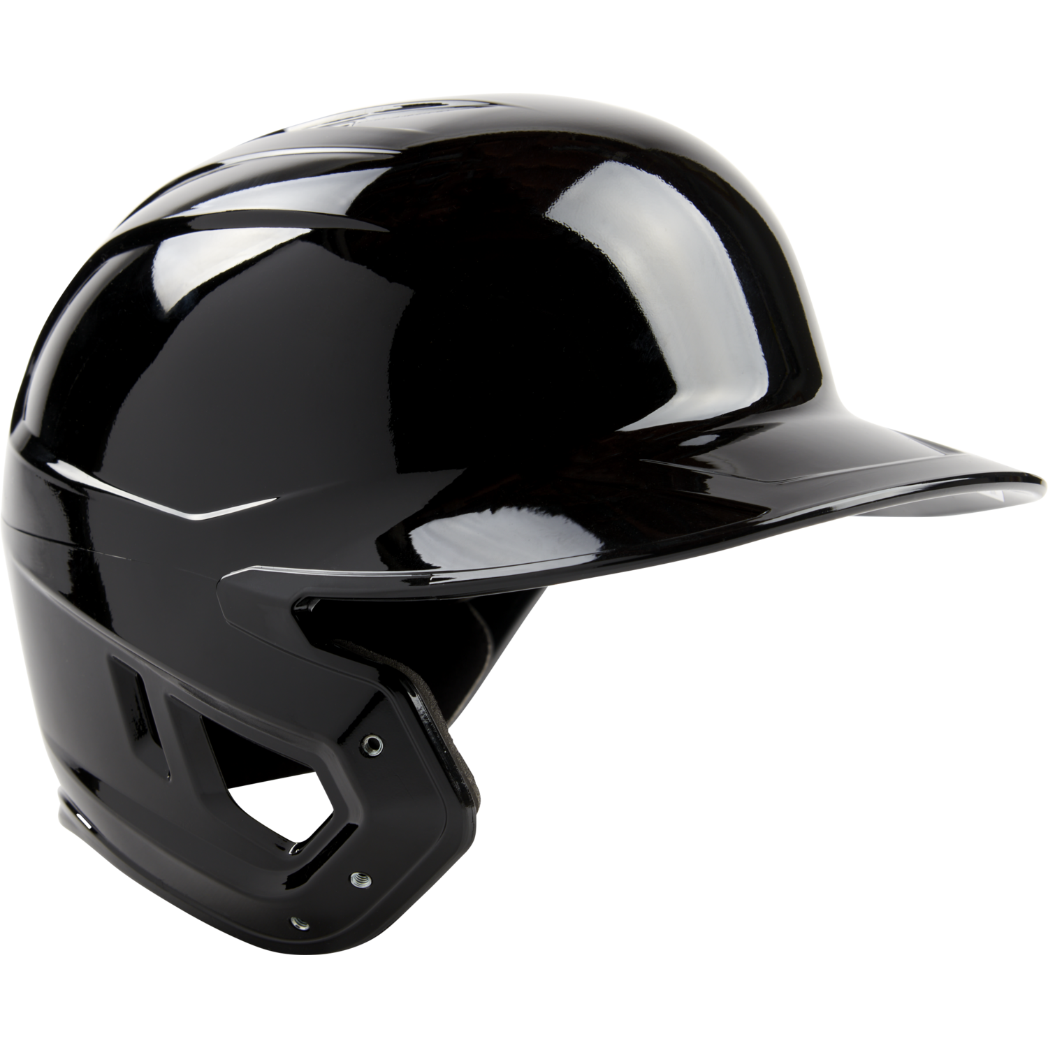 Rawlings MSE01A Mach Single Ear Left Handed Baseball Batting Helmet | L Black