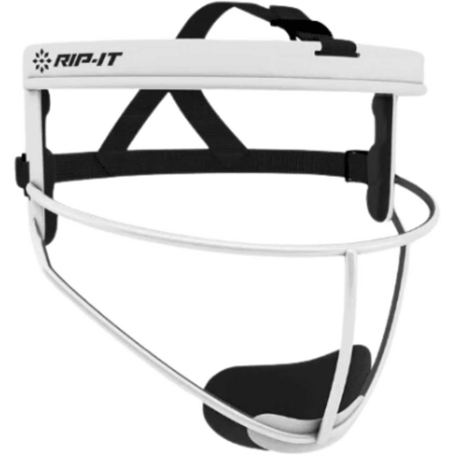 RIP-IT Youth Pro Original Defense Softball Steel Bars Fielder's Mask Color White