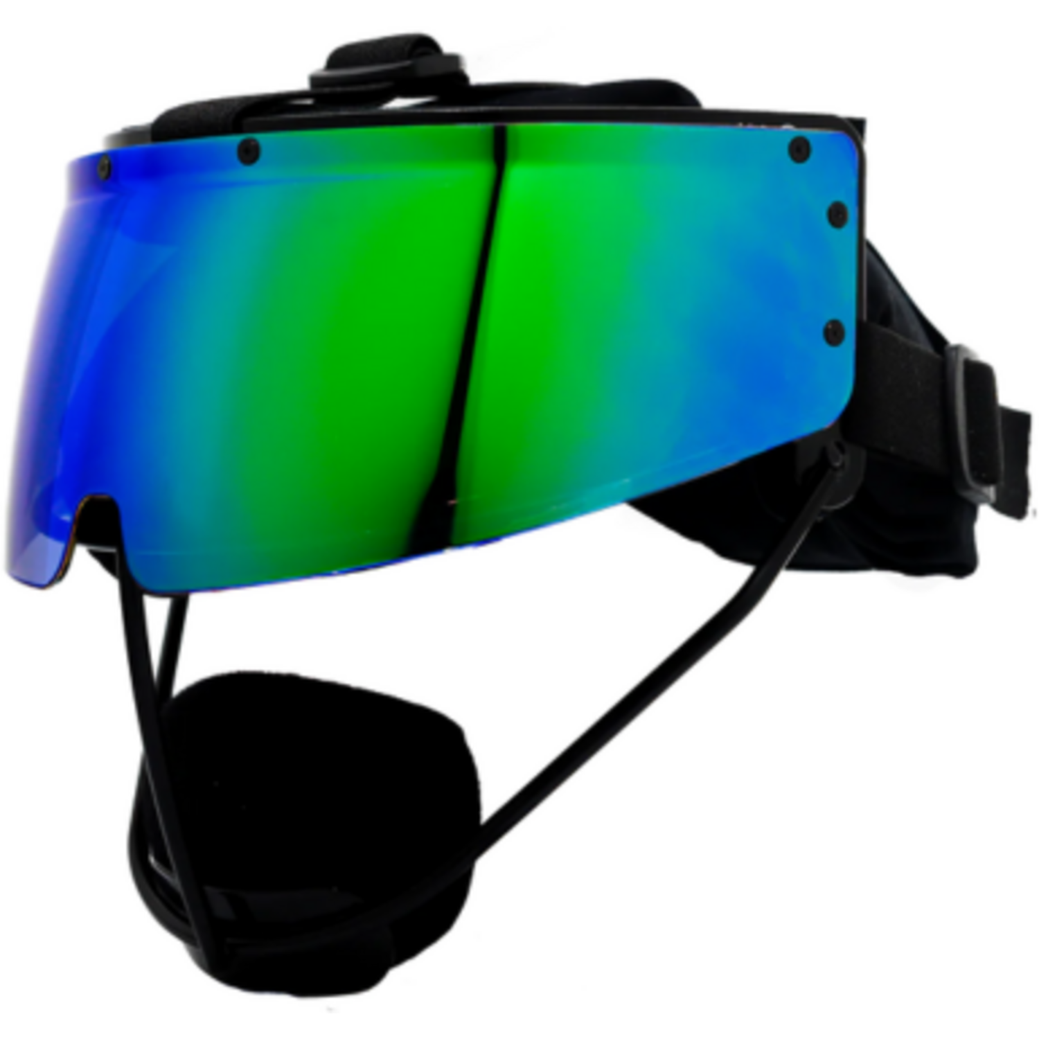 SHOC Softball Youth/Adult Visor Color Northern Lights | Designed For Rip-It Masks